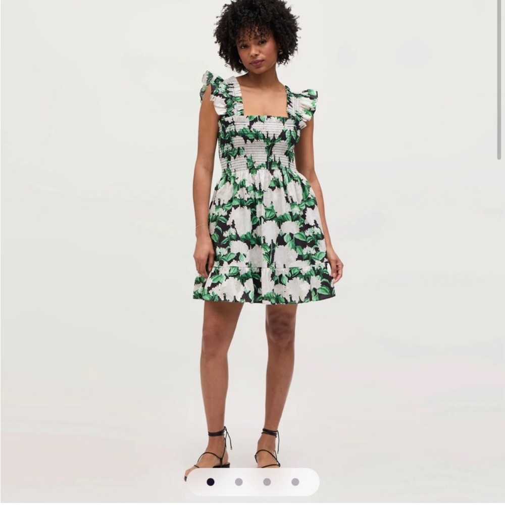 NWT Elizabeth nap dress in night bloom cotton